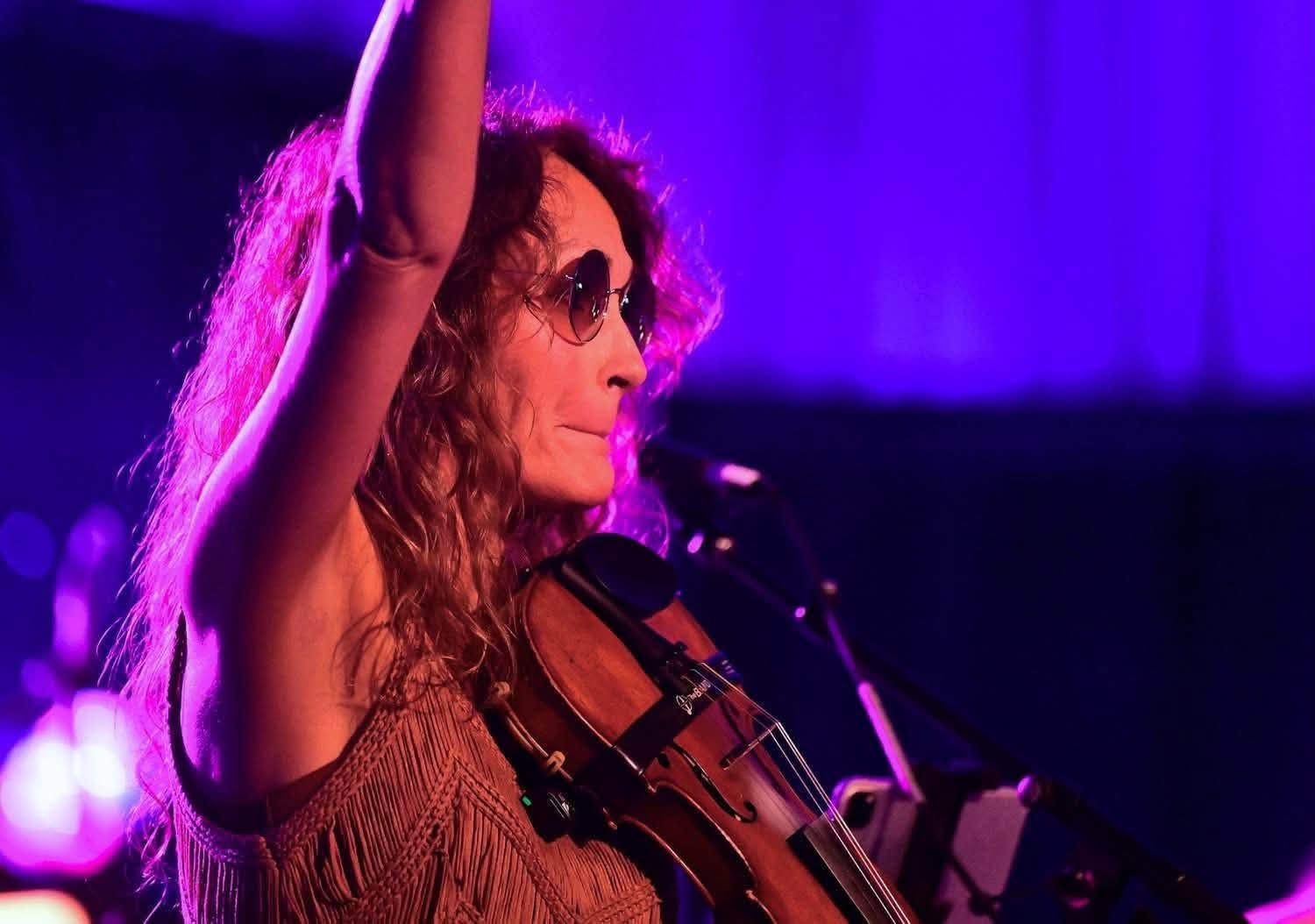 Amy, violin and vocals