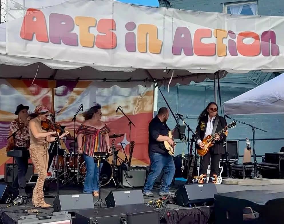 Black Diamond Zeppelin performing at Arts in Action